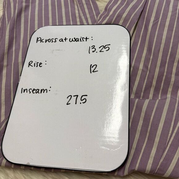 Madewell Pleated Tapered-Leg Pants in Signature Poplin in Antique Purple - Picture 8 of 10